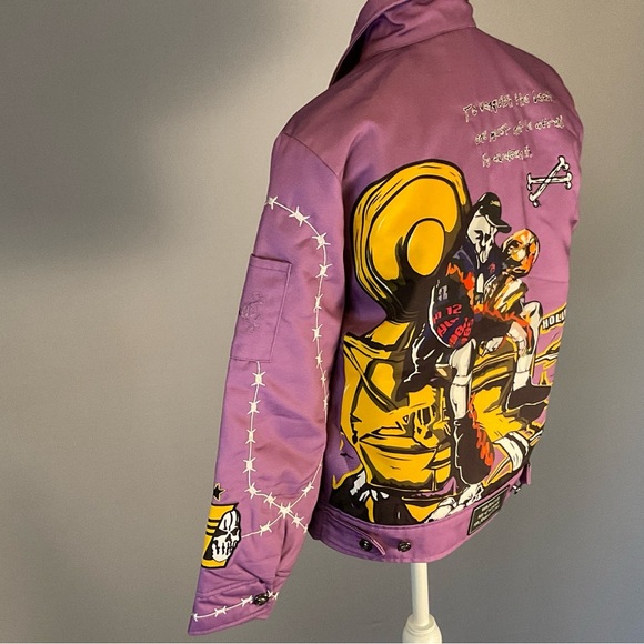 Brand X, Cute Goth, Pastel, LA Lakers Bomber Jacket - Picture 13 of 16